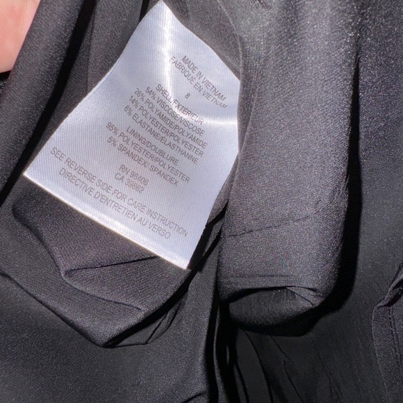 EUC Theory Side Color Block Sheath Sleeveless Dress Size 8 - Picture 5 of 7